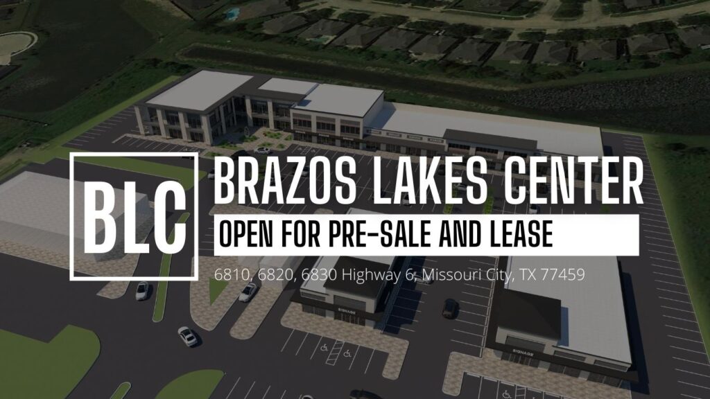 Brazos Lakes Center pen for Pre-sale and Lease(1)
